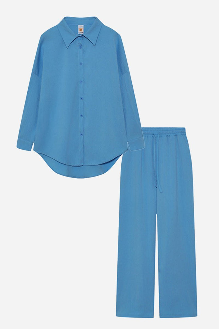 Professional &amp; Smart Two-Piece Set light blue image 2 