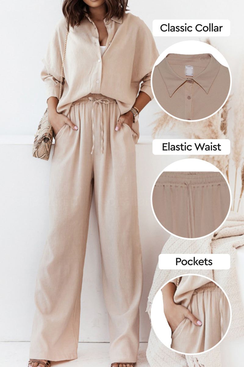 Professional & Smart Two-Piece Set beige image 2 #color_beige