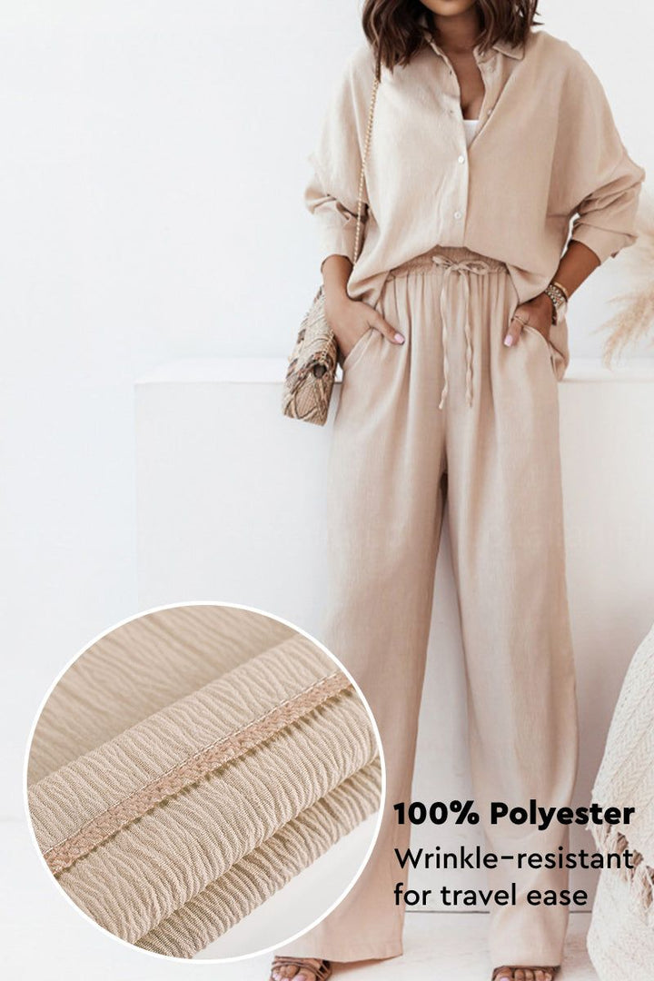 Professional &amp; Smart Two-Piece Set beige image 3 