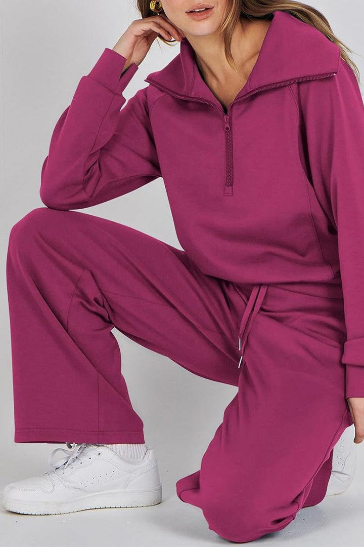 Loungewear Buttersoft Tracksuit Set hot pink image 4 