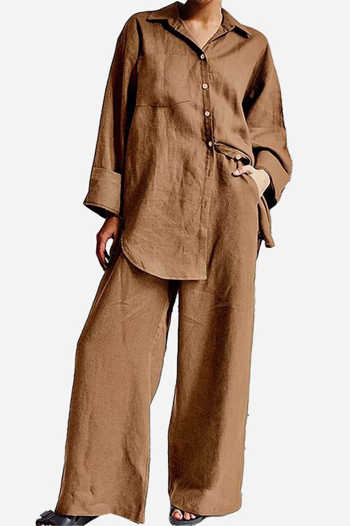 Vacation Essentials Cotton Set khaki image 1 