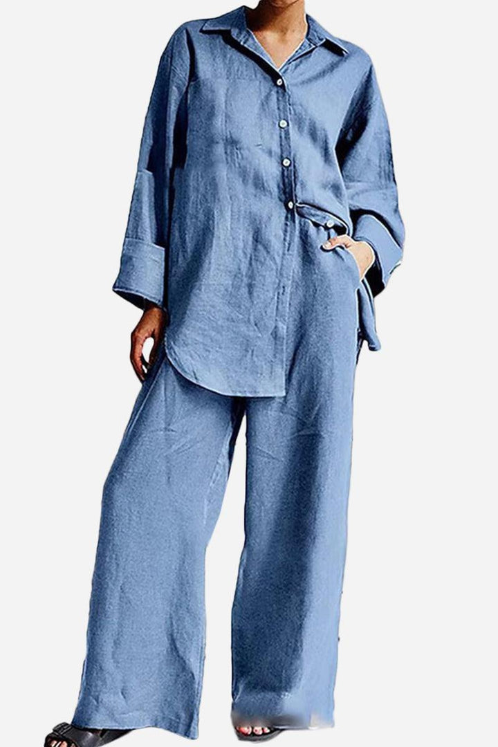 Vacation Essentials Cotton Set powder blue image 1 