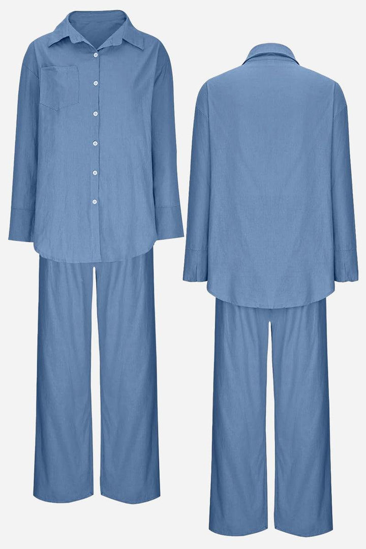 Vacation Essentials Cotton Set powder blue image 2 