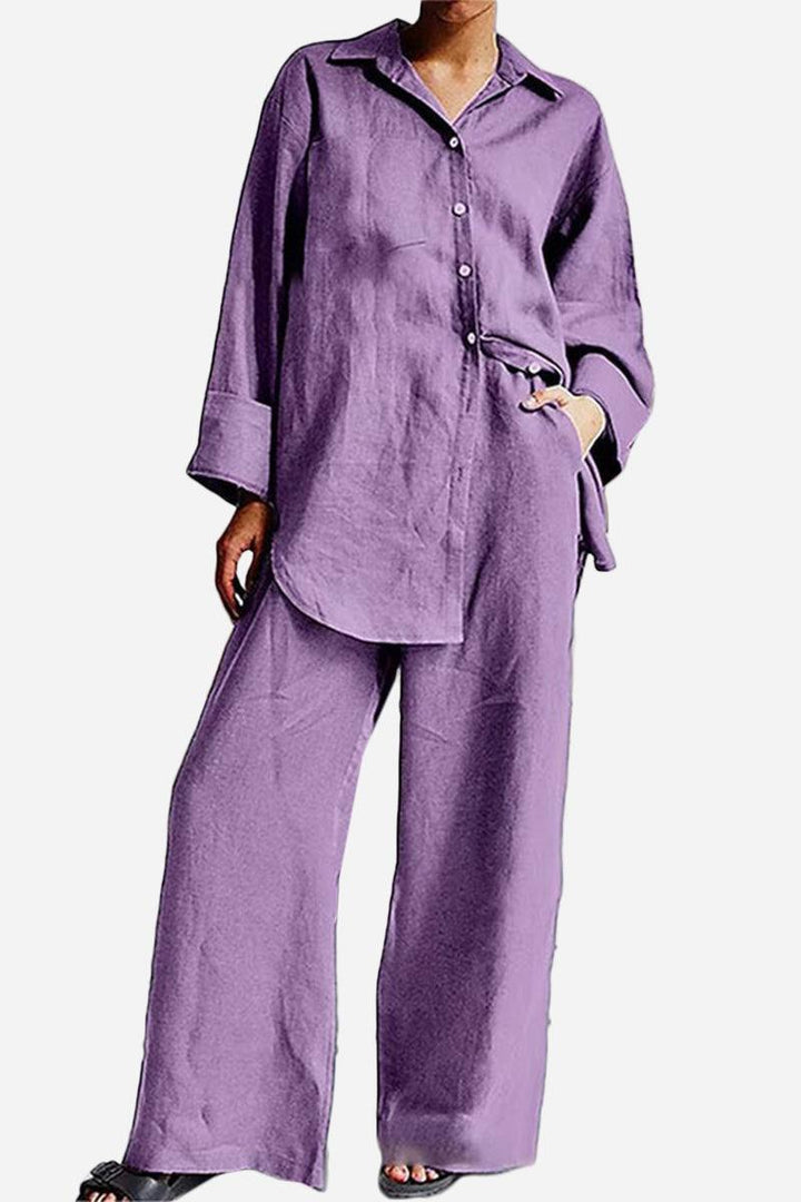Vacation Essentials Cotton Set purple image 1 