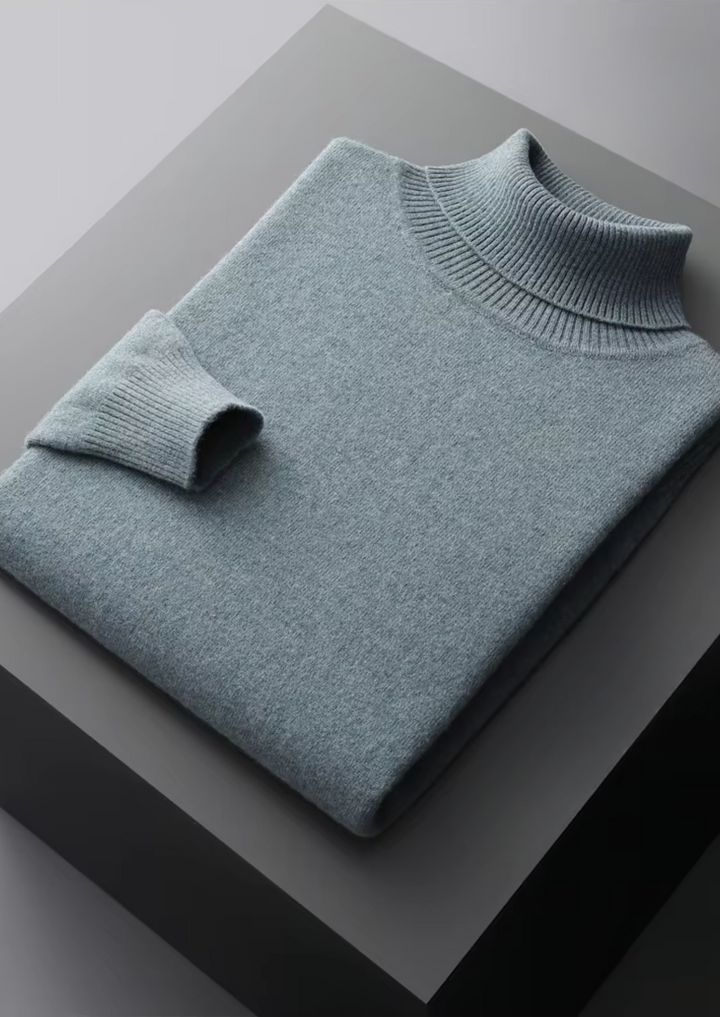 Pure Merino Rollneck verdant slate image 1 #color_verdant-slate