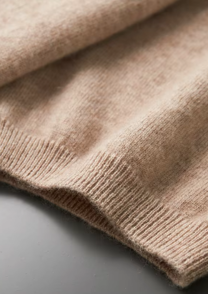 Cashmere Crewneck T-Shirt light beige image 7 #color_light-beige