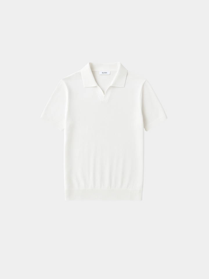 Old Money Ultra Fine 100% Cotton Fitted Polo T-Shirt