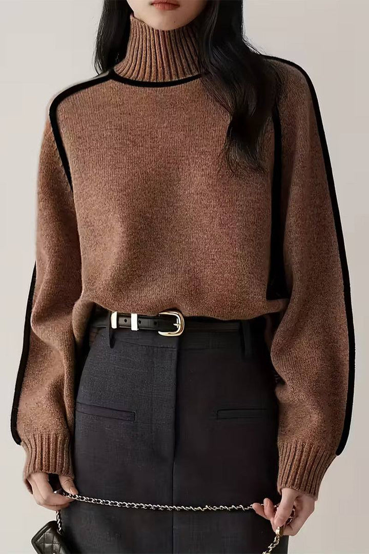 Zero Itch Turtleneck Sweater chocolate brown image 3 