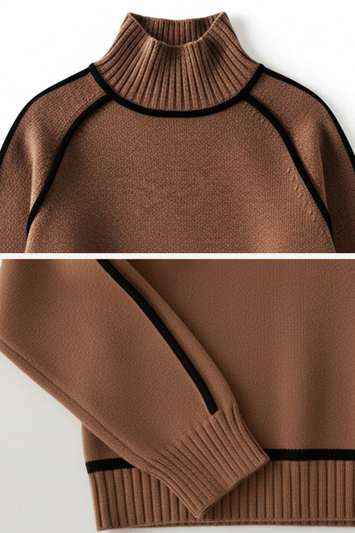 Zero Itch Turtleneck Sweater chocolate brown image 5 