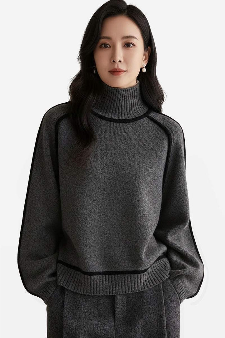 Zero Itch Turtleneck Sweater dark gray image 1 