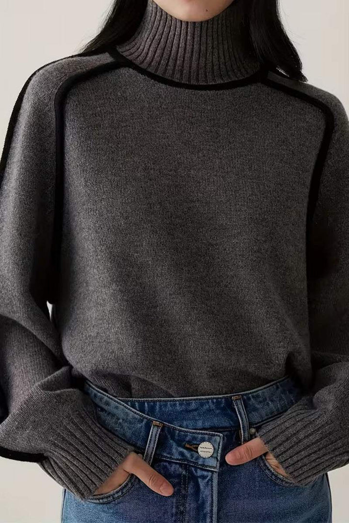 Zero Itch Turtleneck Sweater dark gray image 3 