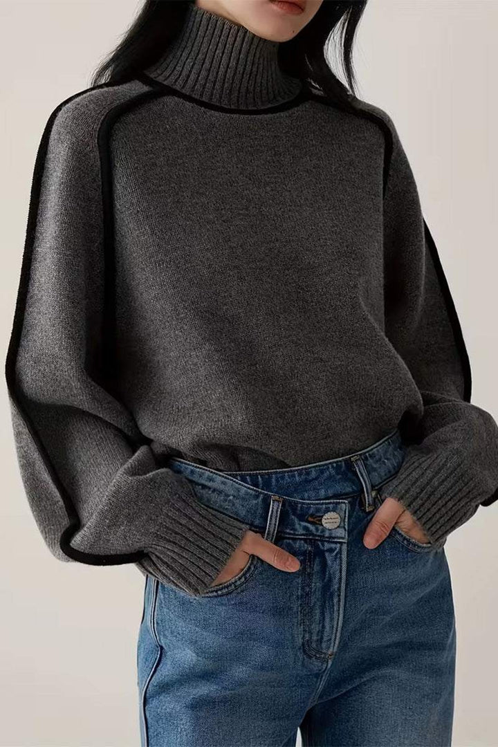 Zero Itch Turtleneck Sweater dark gray image 5 