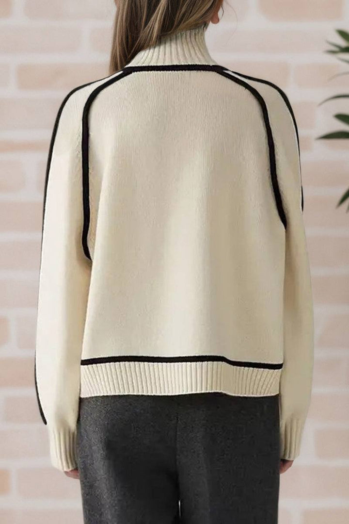 Zero Itch Turtleneck Sweater beige image 2 