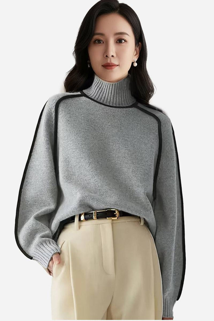 Zero Itch Turtleneck Sweater light gray image 1 