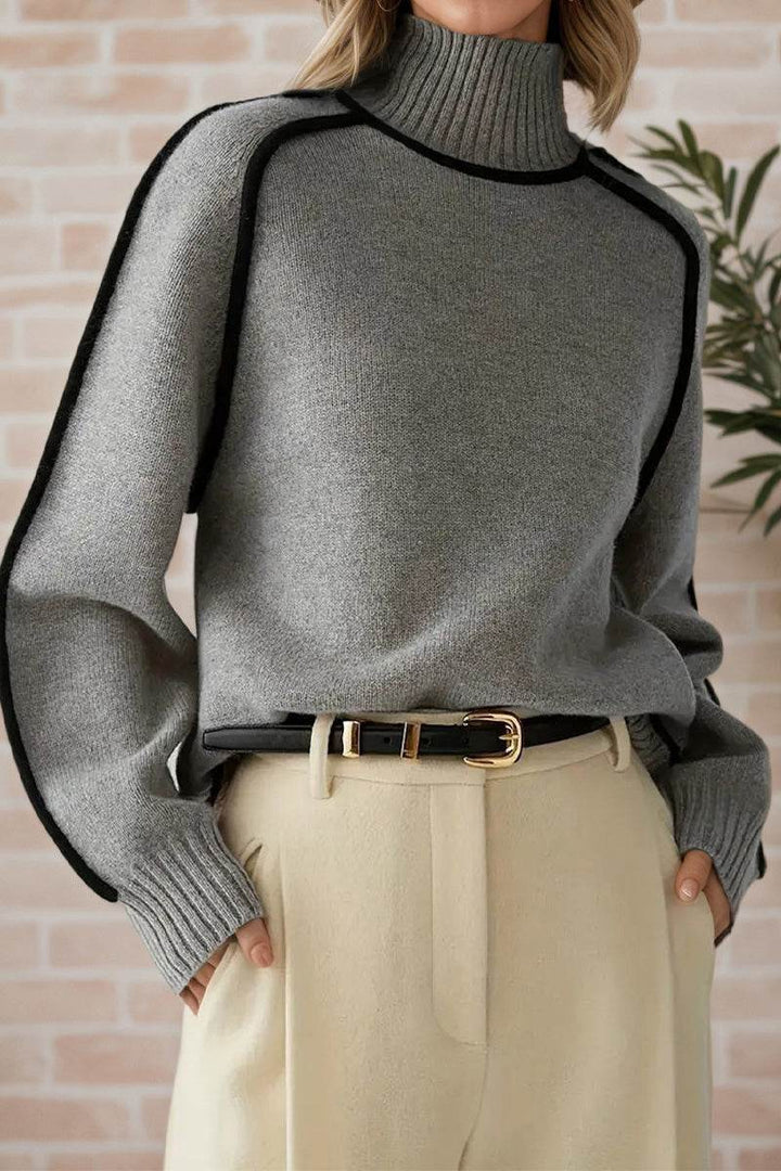 Zero Itch Turtleneck Sweater light gray image 3 