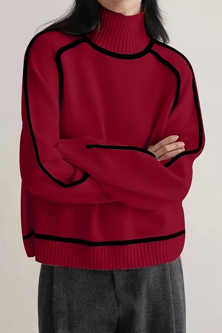 Zero Itch Turtleneck Sweater burgundy image 3 