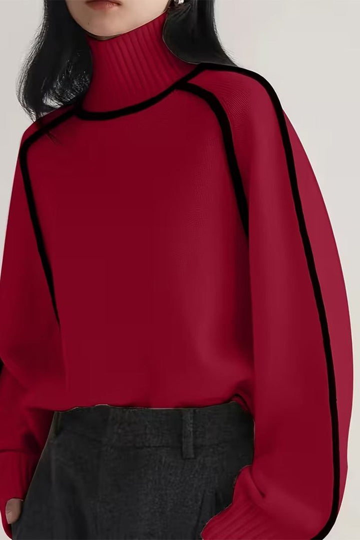 Zero Itch Turtleneck Sweater burgundy image 4 