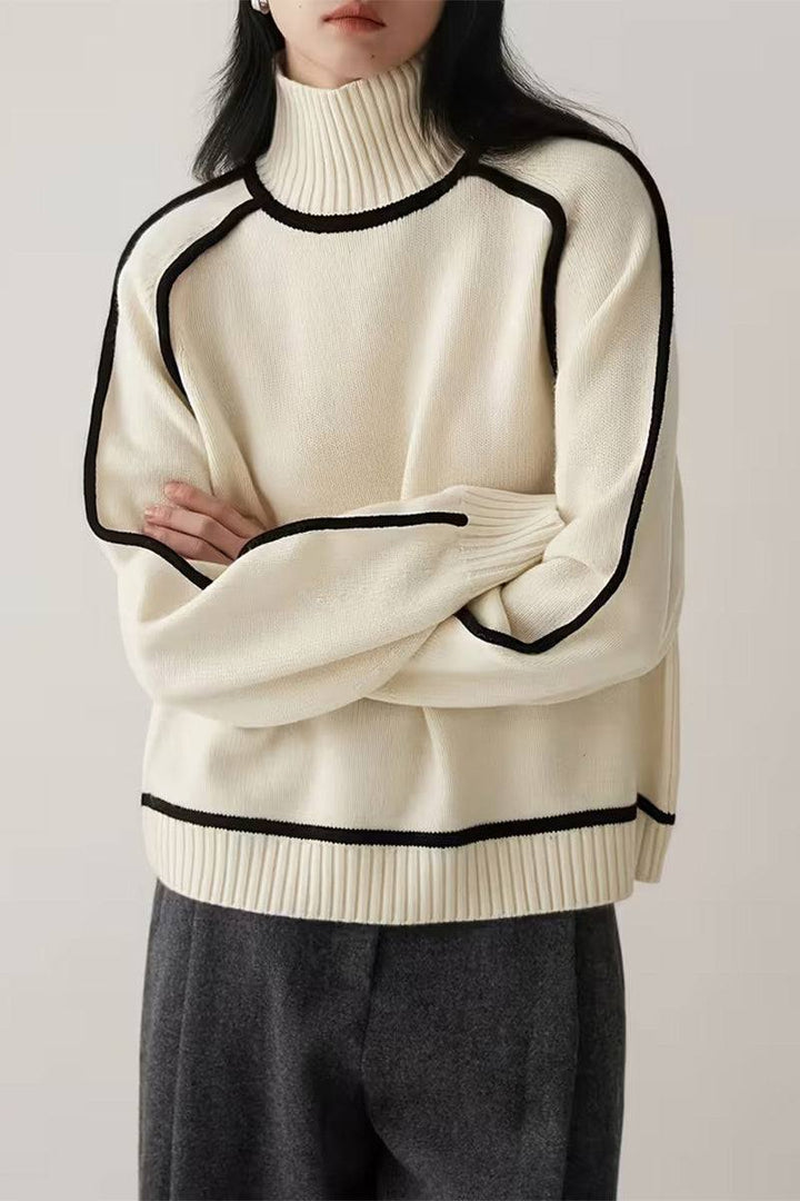 Zero Itch Turtleneck Sweater beige image 3 