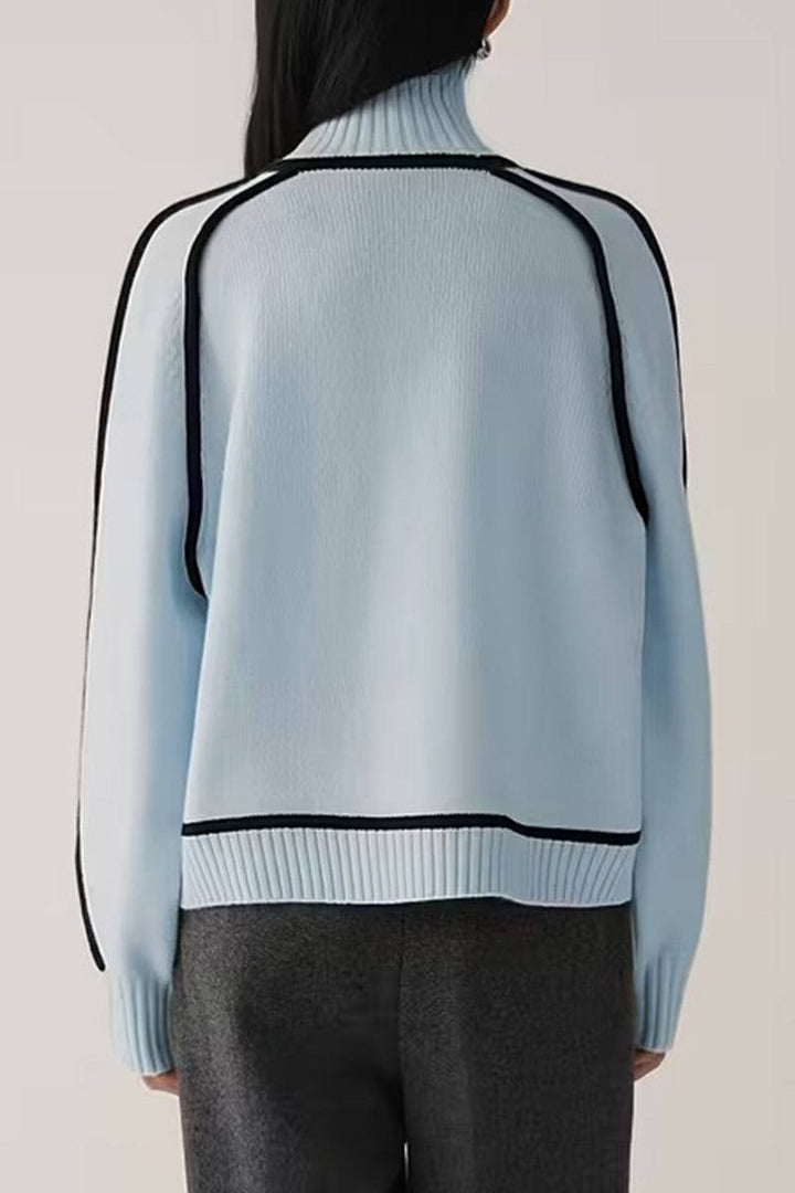 Zero Itch Turtleneck Sweater light blue image 2 