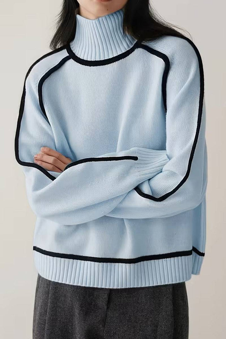 Zero Itch Turtleneck Sweater light blue image 3 