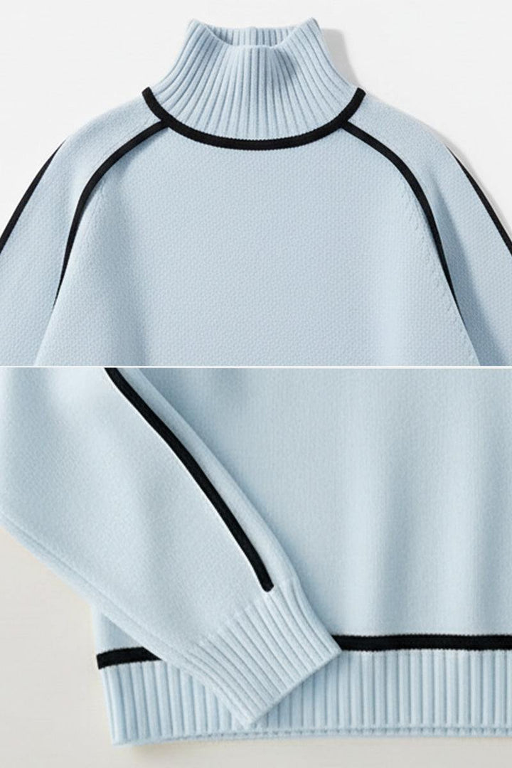 Zero Itch Turtleneck Sweater light blue image 5 