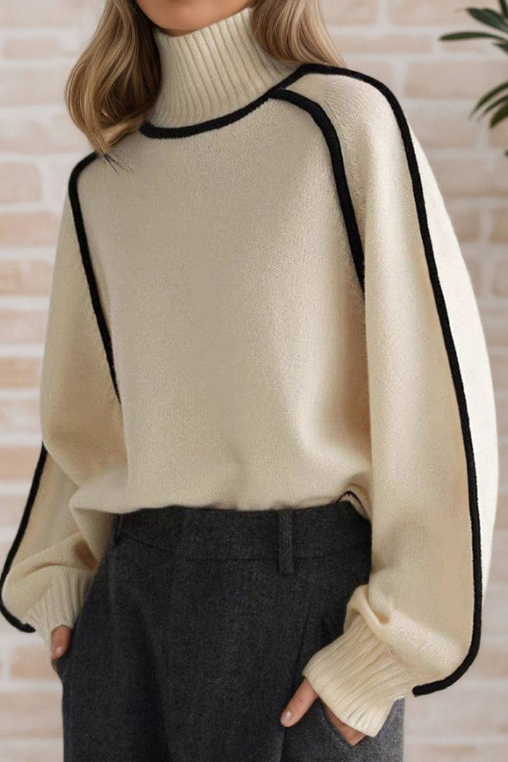 Zero Itch Turtleneck Sweater beige image 4 