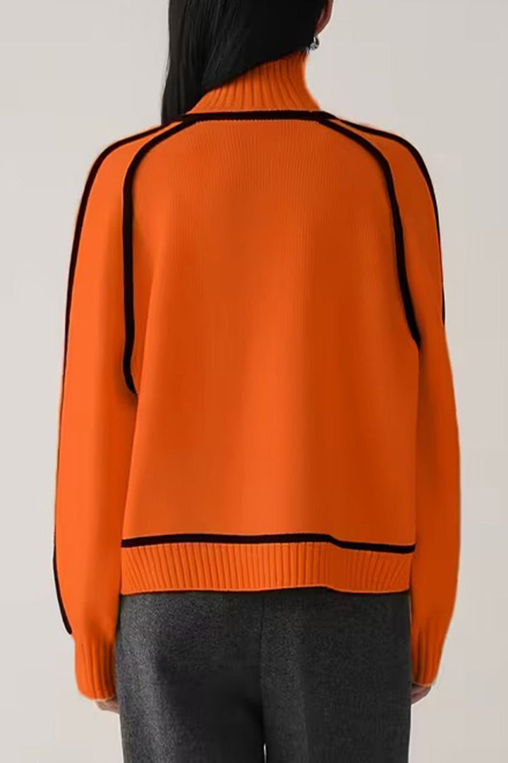 Zero Itch Turtleneck Sweater bright orange image 2 