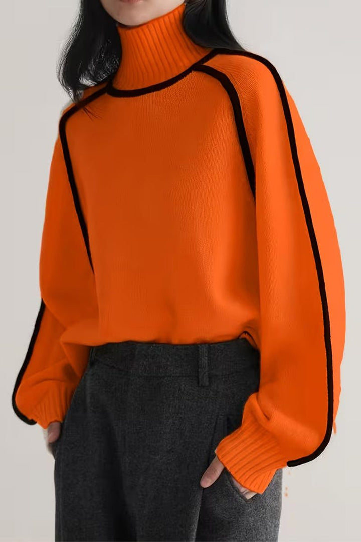 Zero Itch Turtleneck Sweater bright orange image 4 