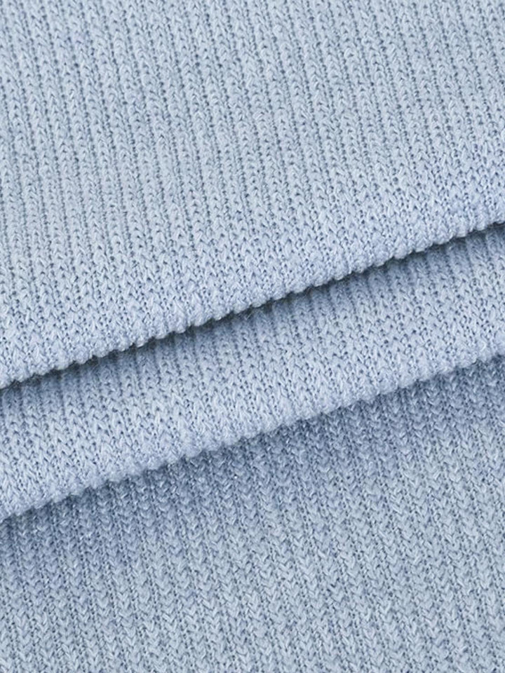 Waffle-Knit Two-Piece powder blue image 6 