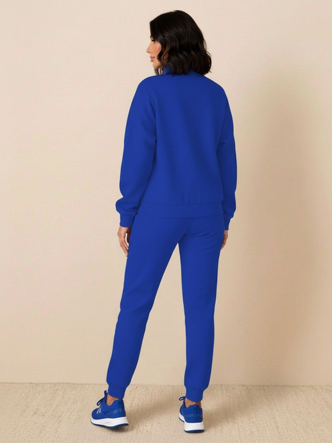 Colorblock Comfort Tracksuit blue gold image 3 