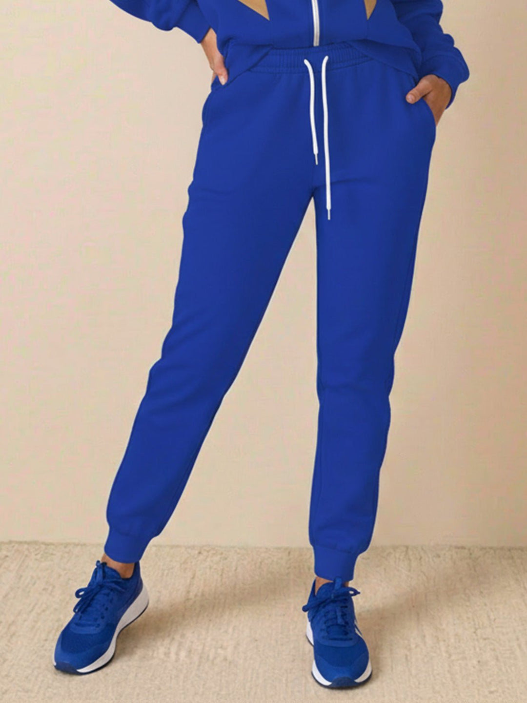 Colorblock Comfort Tracksuit blue gold image 5 