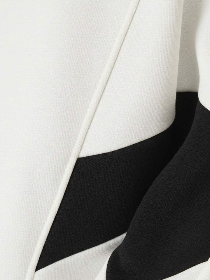 Colorblock Comfort Tracksuit white black image 7 