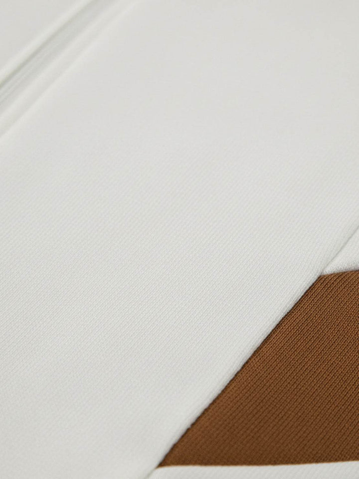 Colorblock Comfort Tracksuit white brown image 7 