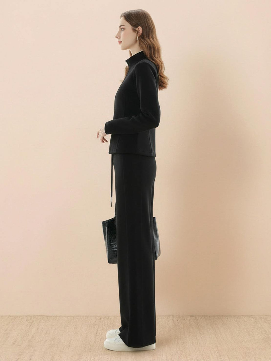 Nano-Fleece Zip Two-Piece Set black image 2 