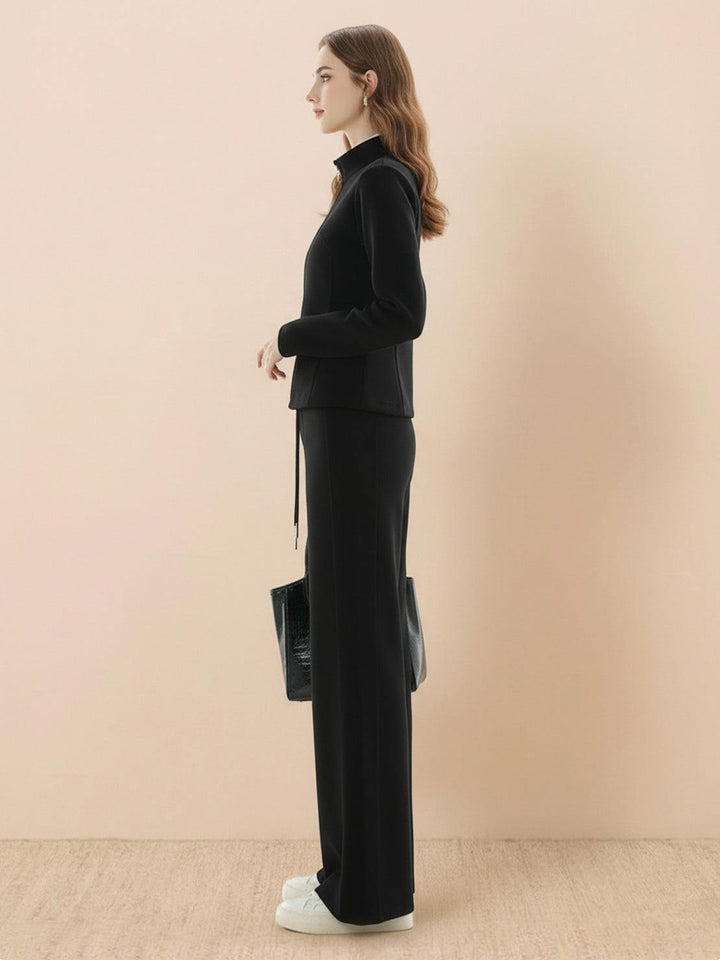 Nano-Fleece Zip Two-Piece Set black image 2 