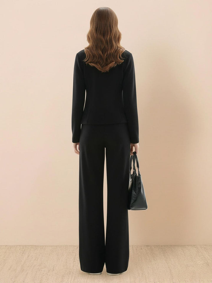 Nano-Fleece Zip Two-Piece Set black image 3 