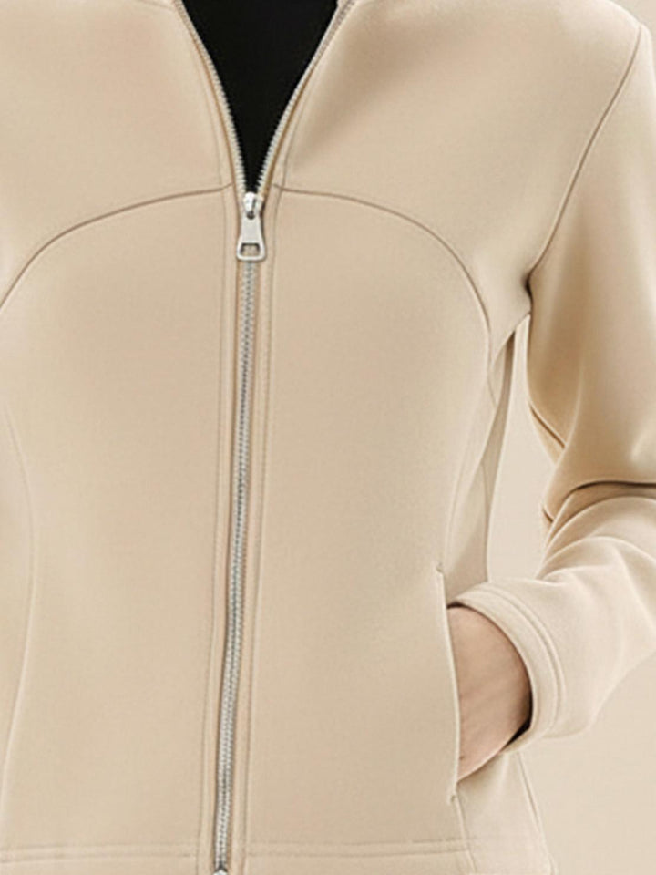 Nano-Fleece Zip Two-Piece Set beige image 6 