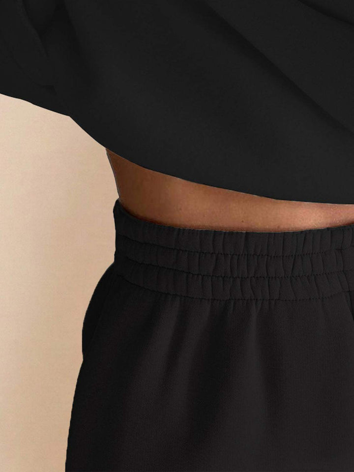 Warm &amp; Easy Two-Piece Set black image 6 