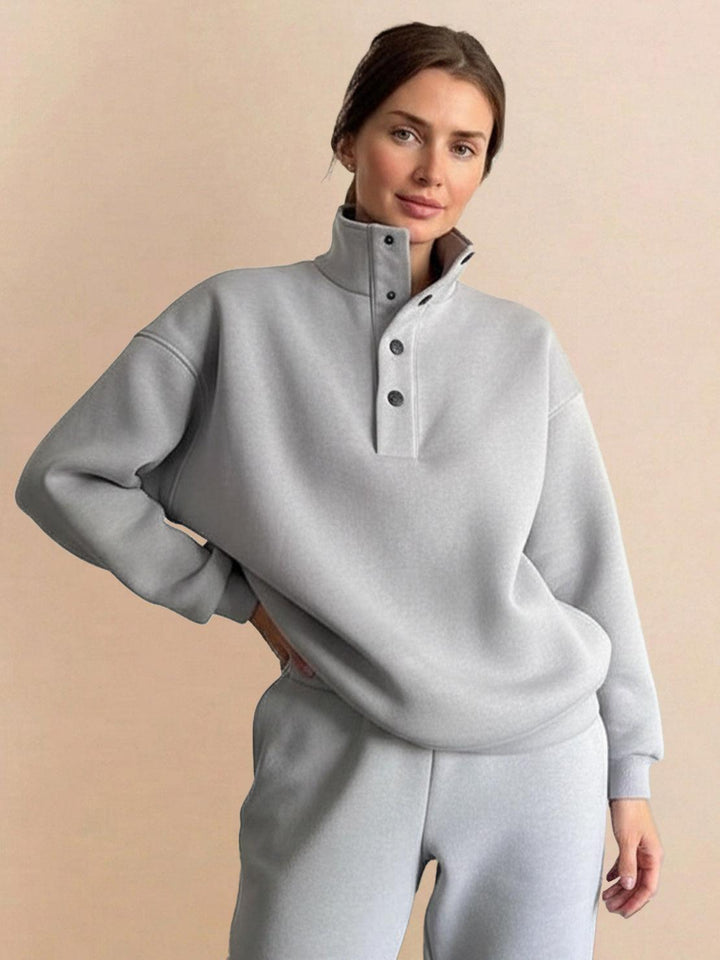 Warm &amp; Easy Two-Piece Set light gray image 4 