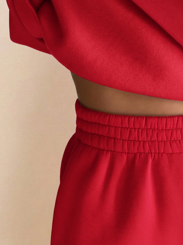 Warm &amp; Easy Two-Piece Set crimson red image 6 