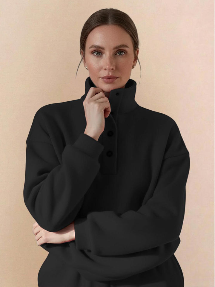 Warm &amp; Easy Two-Piece Set black image 4 