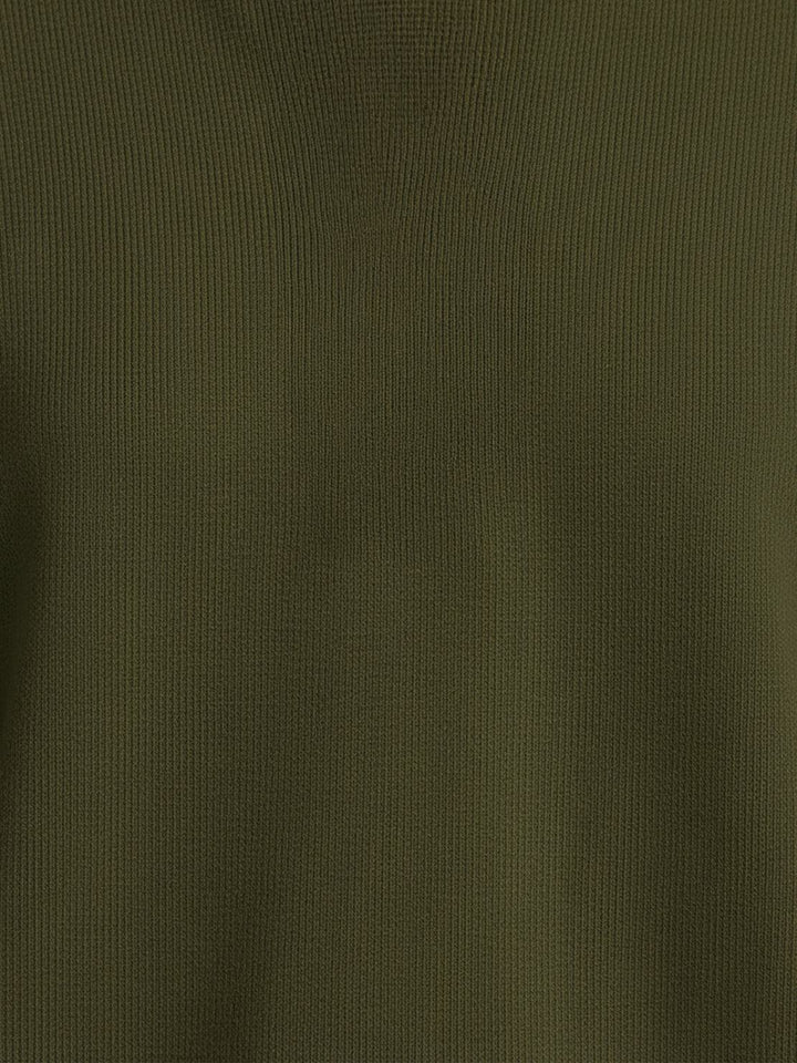 Casual Wrinkle-Free Polo Set army green image 7 