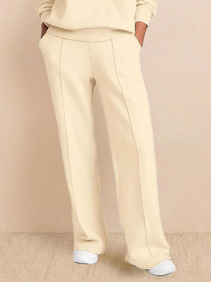 Casual Wrinkle-Free Polo Set beige image 5 
