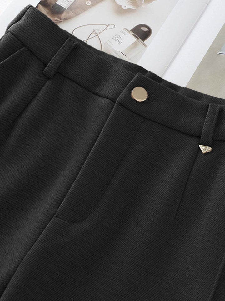 Thermal Wool Blend Trousers black image 7 