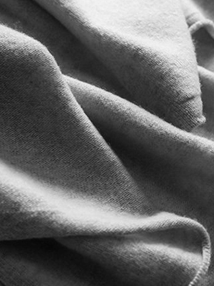 100% Australian Merino Wool Long Cardigan light gray image 5 