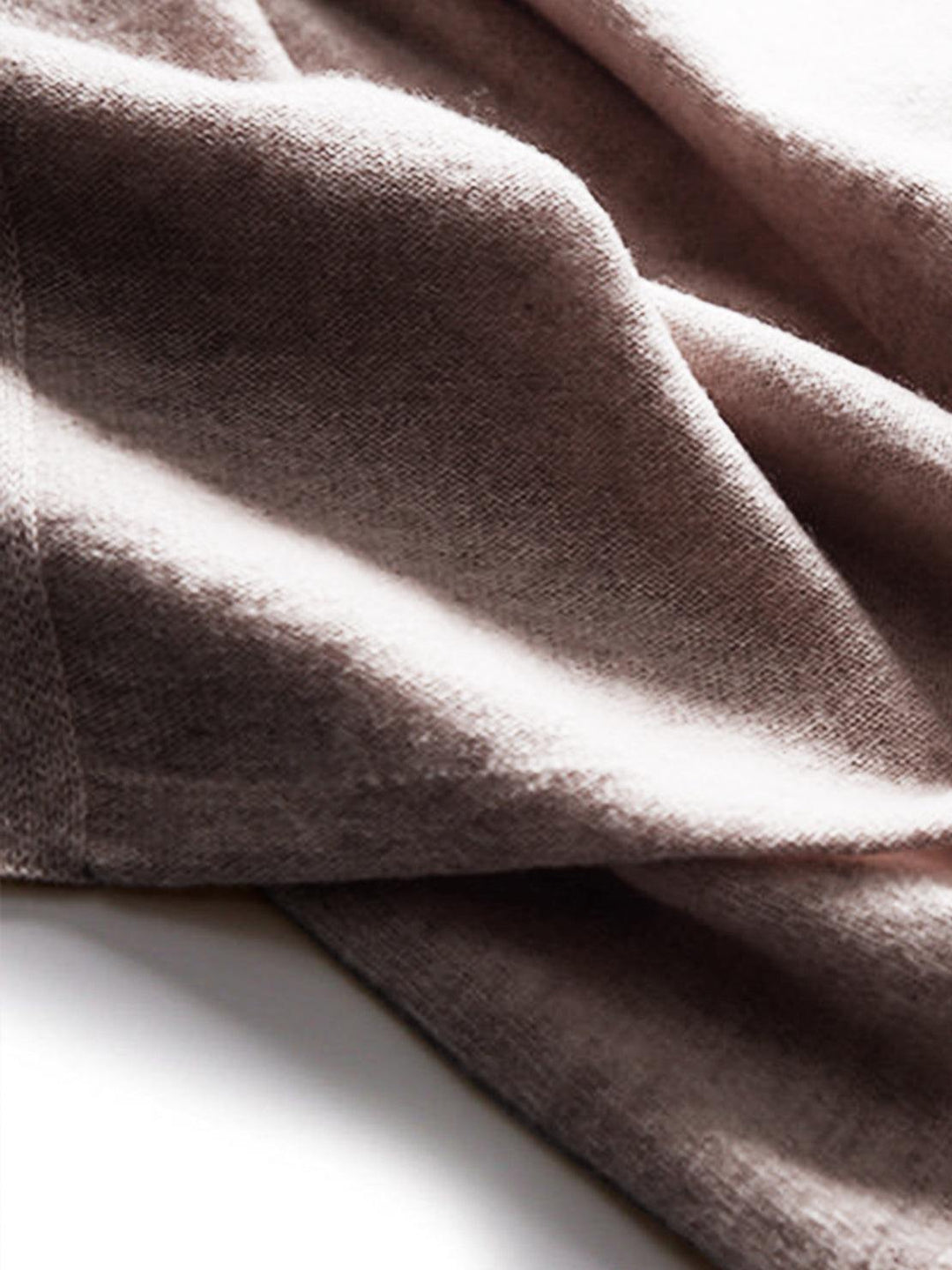 100% Australian Merino Wool Long Cardigan taupe image 6 