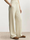 Lightweight Wool Wide Leg Pants