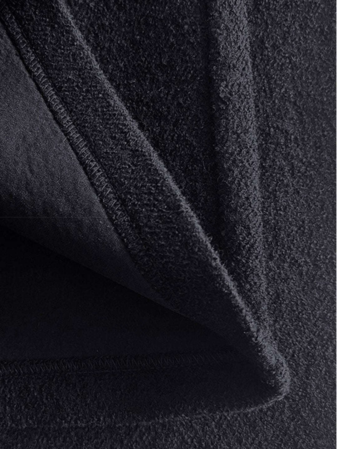 Lightweight Wool Wide Leg Pants black image 6 