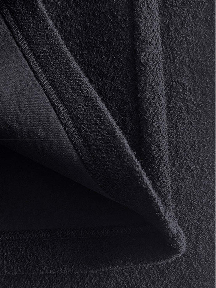 Lightweight Wool Wide Leg Pants black image 6 
