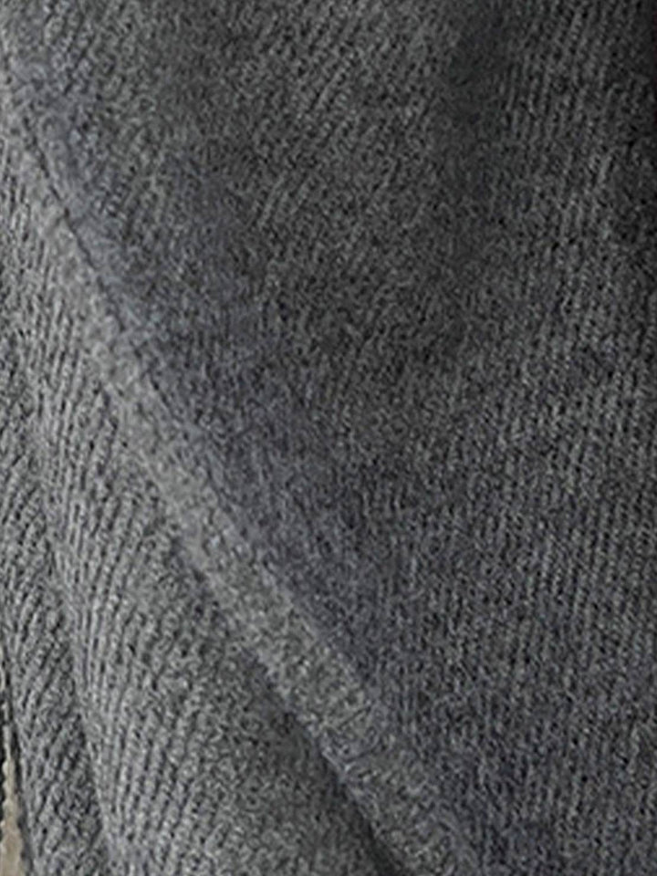 Lightweight Wool Wide Leg Pants dark gray image 6 
